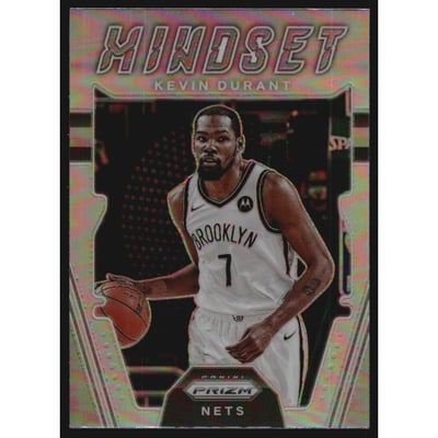 2021-22 Panini Prizm Mindset Prizms Silver #10 Kevin Durant