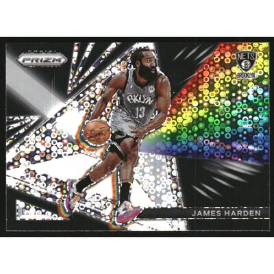 2021-22 Panini Prizm Prizmatic Fast Break #3 James Harden