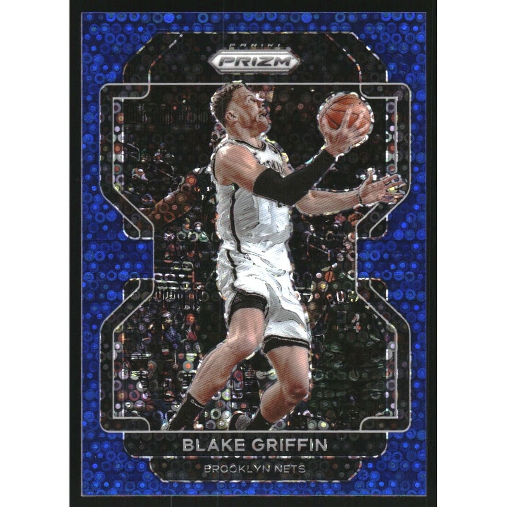 2021-22 Panini Prizm Prizms Fast Break Blue #178 Blake Griffin