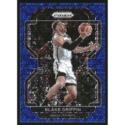 2021-22 Panini Prizm Prizms Fast Break Blue #178 Blake Griffin