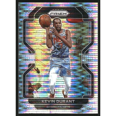 2021-22 Panini Prizm Prizms Pulsar #120 Kevin Durant