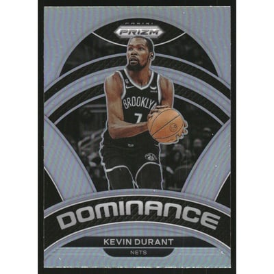 2022-23 Panini Prizm Dominance Prizms Silver #4 Kevin Durant