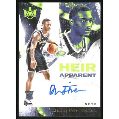 2023-24 Court Kings Heir Apparent Autographs #28 Dariq Whitehead