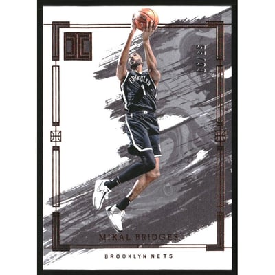 2023-24 Panini Impeccable #44 Mikal Bridges