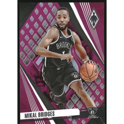 2023-24 Panini Phoenix Pink #4 Mikal Bridges