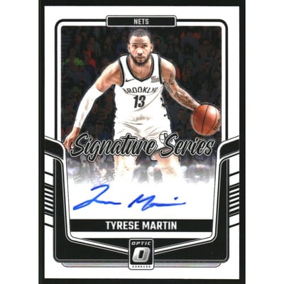 2024-25 Donruss Optic Signature Series #14 Tyrese Martin