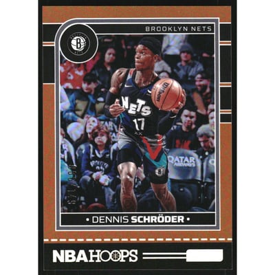 2024-25 Hoops Orange #60 Dennis Schroder