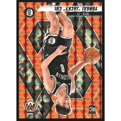 2024-25 Panini Mosaic Mosaic Orange #212 Yongxi "Jacky" Cui