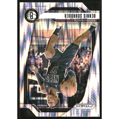 2024-25 Panini Prizm Prizms Skewed #218 Dennis Schroder