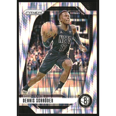 2024-25 Panini Prizm Prizms Skewed #218 Dennis Schroder