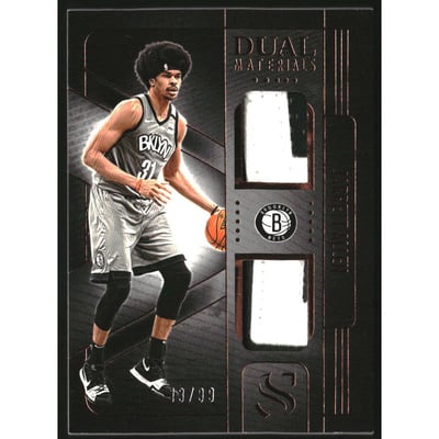 2024-25 Panini Silhouette Dual Materials Bronze #1 Jarrett Allen
