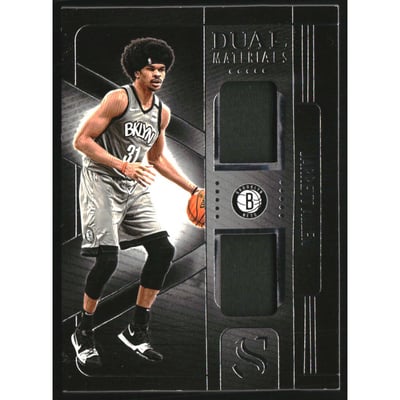 2024-25 Panini Silhouette Dual Materials #1 Jarrett Allen