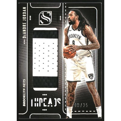 2024-25 Panini Silhouette Threads Holo Silver #33 DeAndre Jordan/25