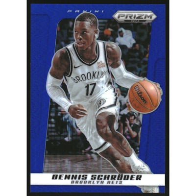 2024-25 Prizm Deca Prizms Blue #121 Dennis Schroder
