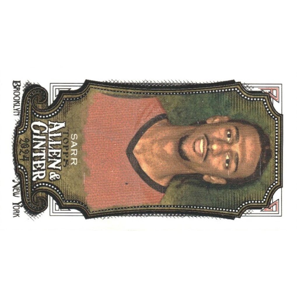 2024 Topps Allen and Ginter Mini A and G Back #239 Alex Sarr