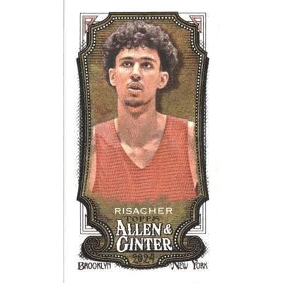 2024 Topps Allen and Ginter Mini A and G Back #245 Zaccharie Risacher