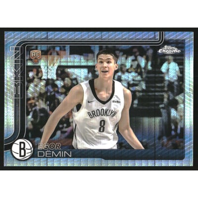 2025-26 Topps Chrome Prism Refractors #258 Egor Demin