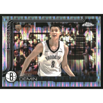 2025-26 Topps Chrome Pulsar Refractors #258 Egor Demin