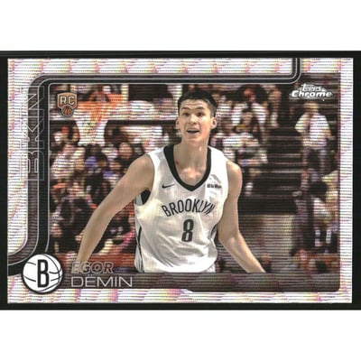 2025-26 Topps Chrome Wave Refractors #258 Egor Demin