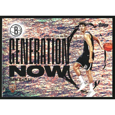 2025-26 Topps Generation Now Holo Foil #GN26 Ben Saraf