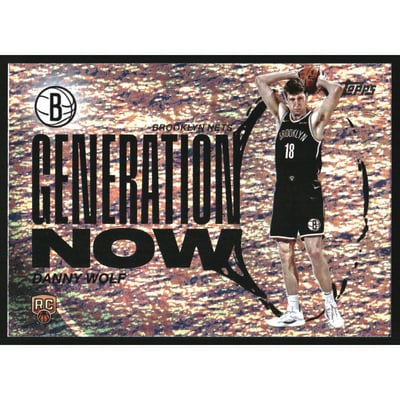 2025-26 Topps Generation Now Holo Foil #GN27 Danny Wolf