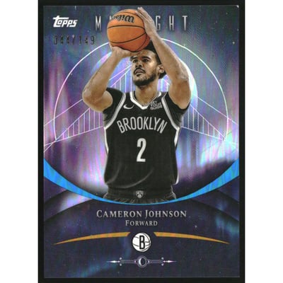 2025-26 Topps Midnight Morning #4 Cameron Johnson