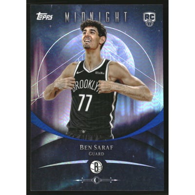 2025-26 Topps Midnight #86 Ben Saraf RC