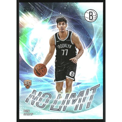 2025-26 Topps No Limit Rainbow Foilboard #NL26 Ben Saraf