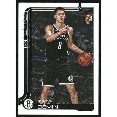 2025-26 Topps Rainbow Foilboard #208 Egor Demin