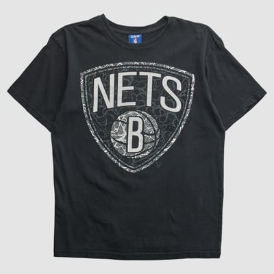 Brooklyn Nets UNK 2010s T-shirt - Black - S by Fanatics Real Vintage