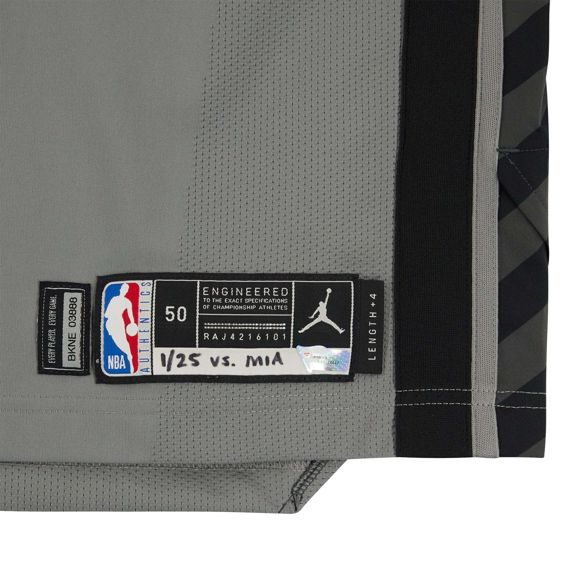 James Harden Brooklyn Nets Game-Used Jordan Brand #13 Statement