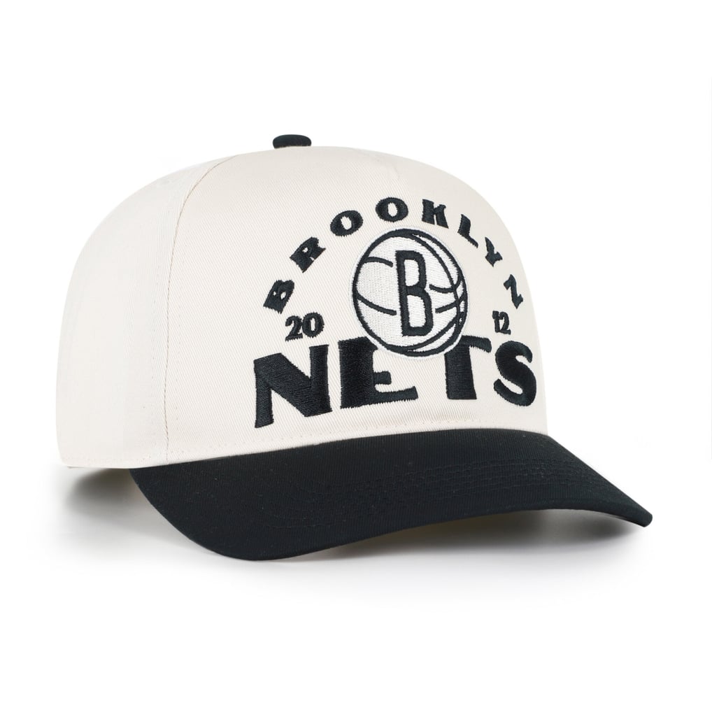 Brooklyn Nets '47 Arcitext Hitch Adjustable Hat - Natural