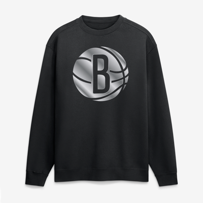 Brooklyn Nets  Forged Mascot Sweatshirt - Black
