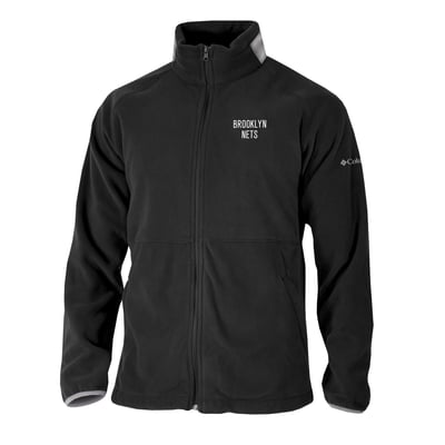 Brooklyn Nets Columbia Everest Ridge Full-Zip Fleece Jacket - Black