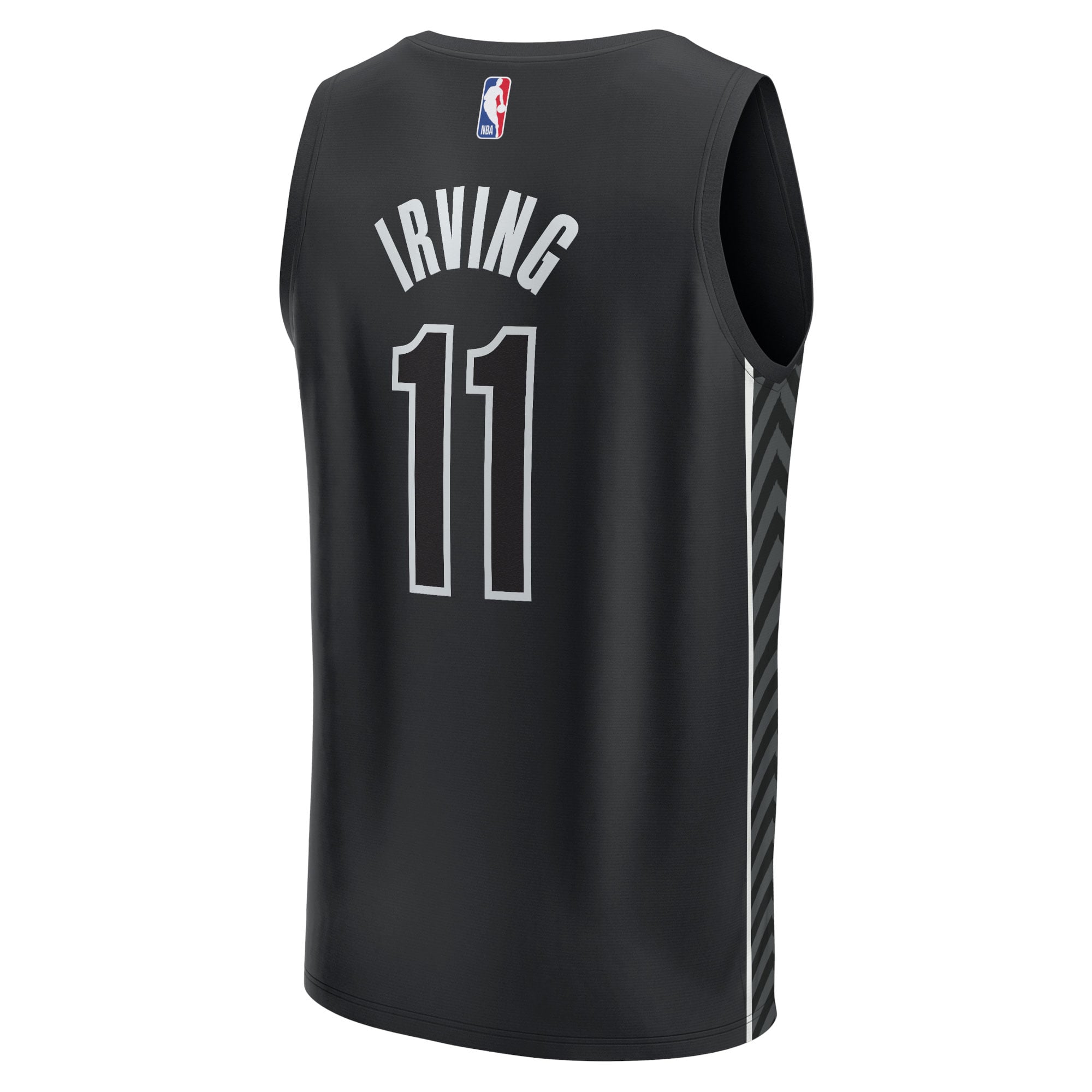 Men's Brooklyn Nets Kyrie Irving Fanatics Black Fast Break Replica