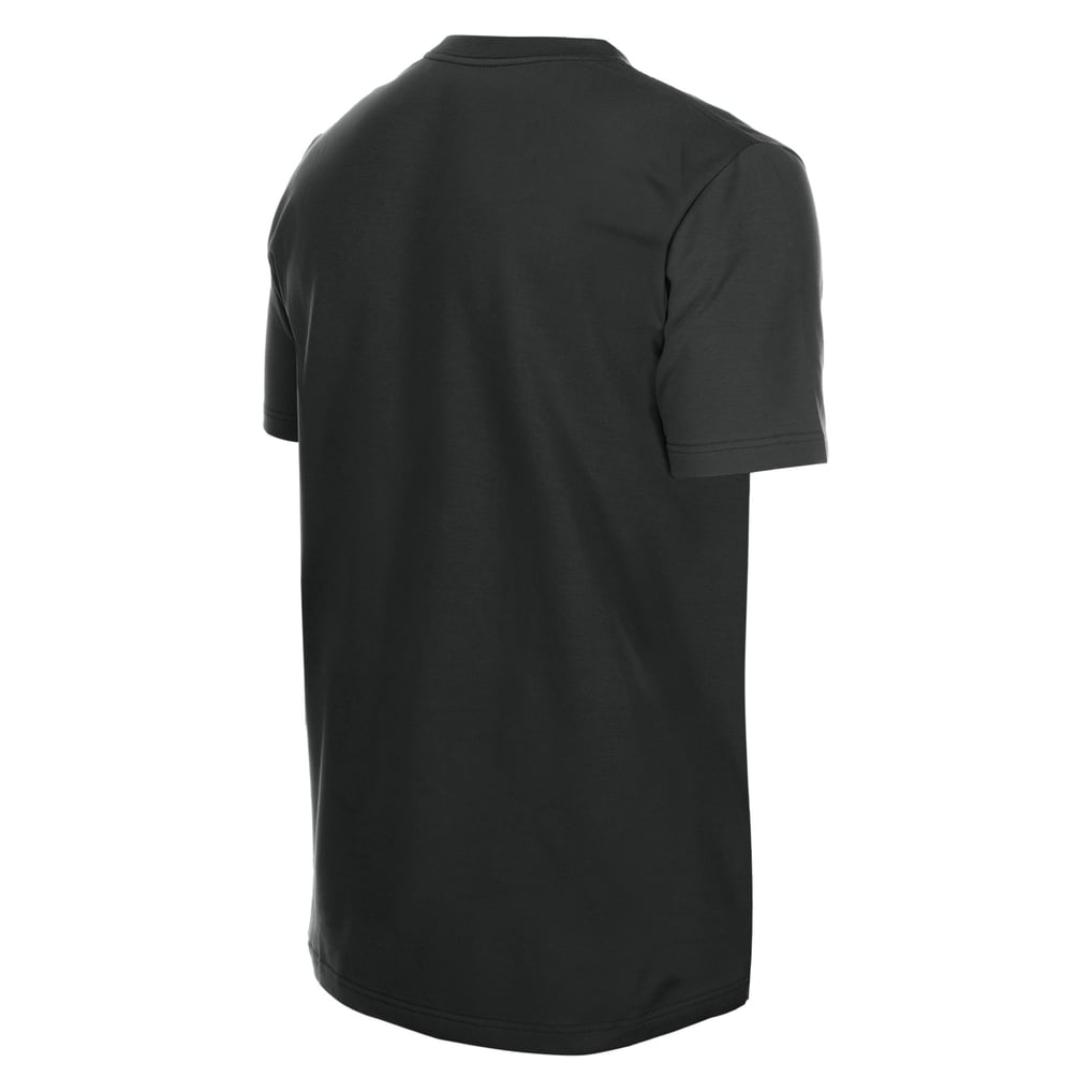  Brooklyn Nets New Era Laurel Crest Flocking T-Shirt - Black