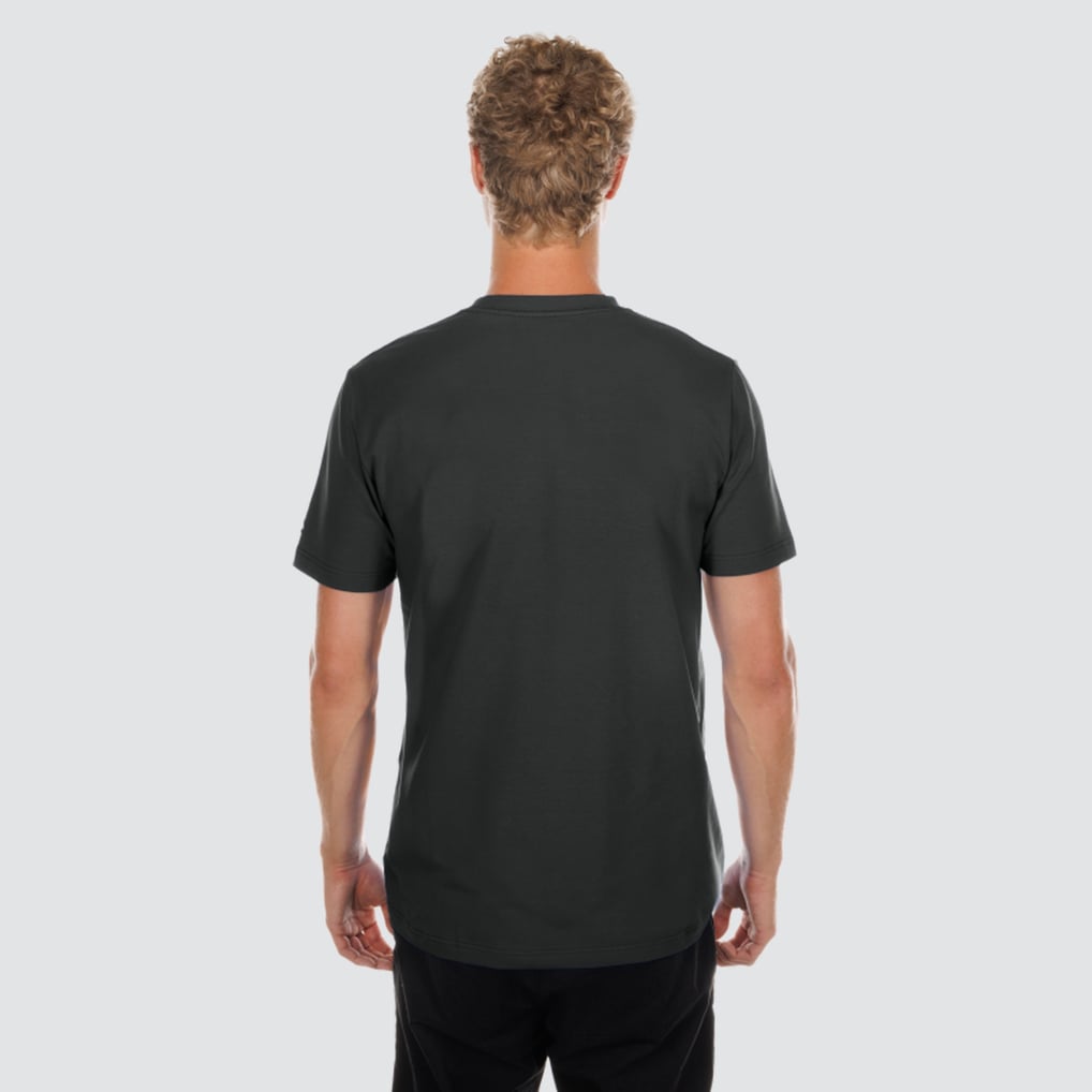  Brooklyn Nets New Era Laurel Crest Flocking T-Shirt - Black