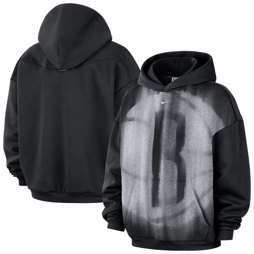Brooklyn Nets Nike 2026 Standard Issue Practice Icon Fleece Pullover Hoodie - Black