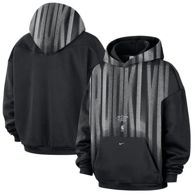 Brooklyn Nets Nike 2026/27 Standard Issue Game Theater Team Fleece Hoodie - Black