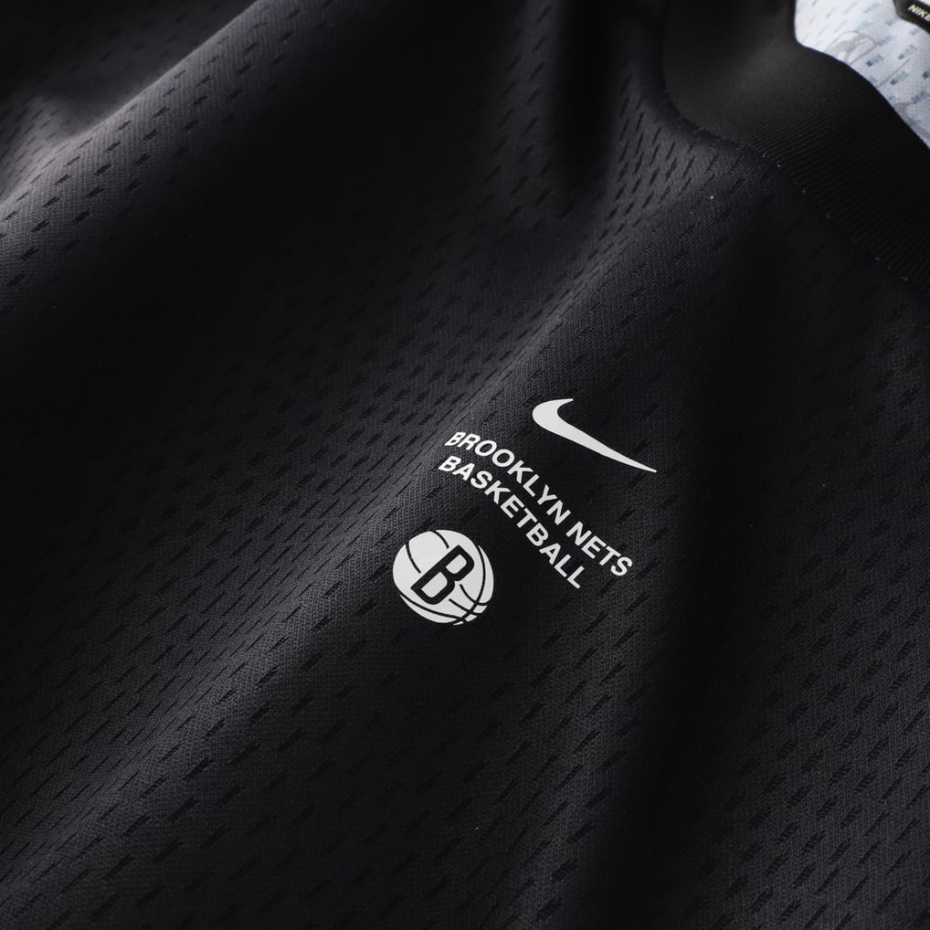 Men's Brooklyn Nets Nike Black 2026/27 Standard Issue Pre-Game ...