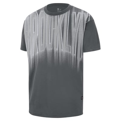 Brooklyn Nets Nike 2026/27 Standard Issue Team Anthem T-Shirt - Gray