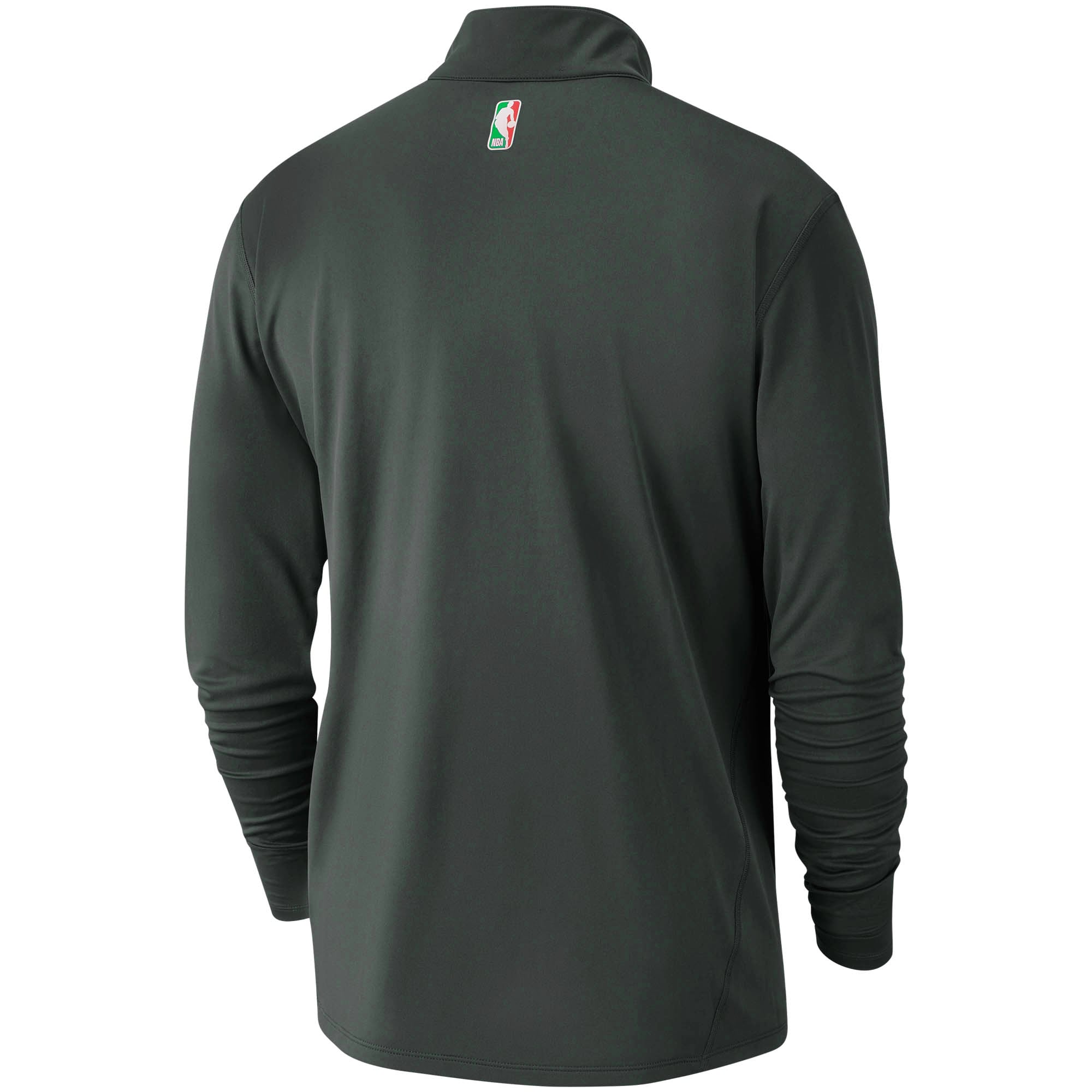Men's Brooklyn Nets Nike Gray Element Performance Half-Zip
