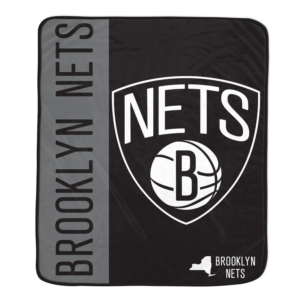 Brooklyn Nets Pegasus Baseline 50" x 60" Ultra Soft Throw Blanket