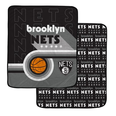 Brooklyn Nets Pegasus Retro Baller Double-Sided 60" x 70" Ultra Cozy Blanket