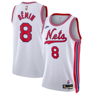 Egor Dëmin Brooklyn Nets Nike Unisex Swingman Jersey - Classic Edition - White