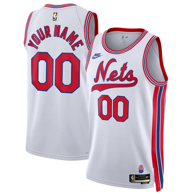  Brooklyn Nets Nike Unisex Custom Swingman Jersey -  Edition  - White