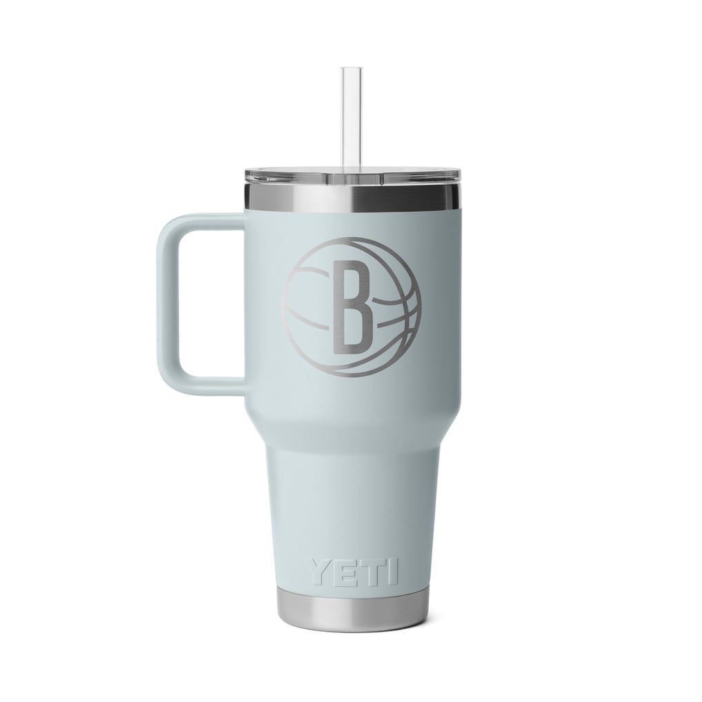 Brooklyn Nets YETI 35oz. Rambler 2.0 Straw Mug