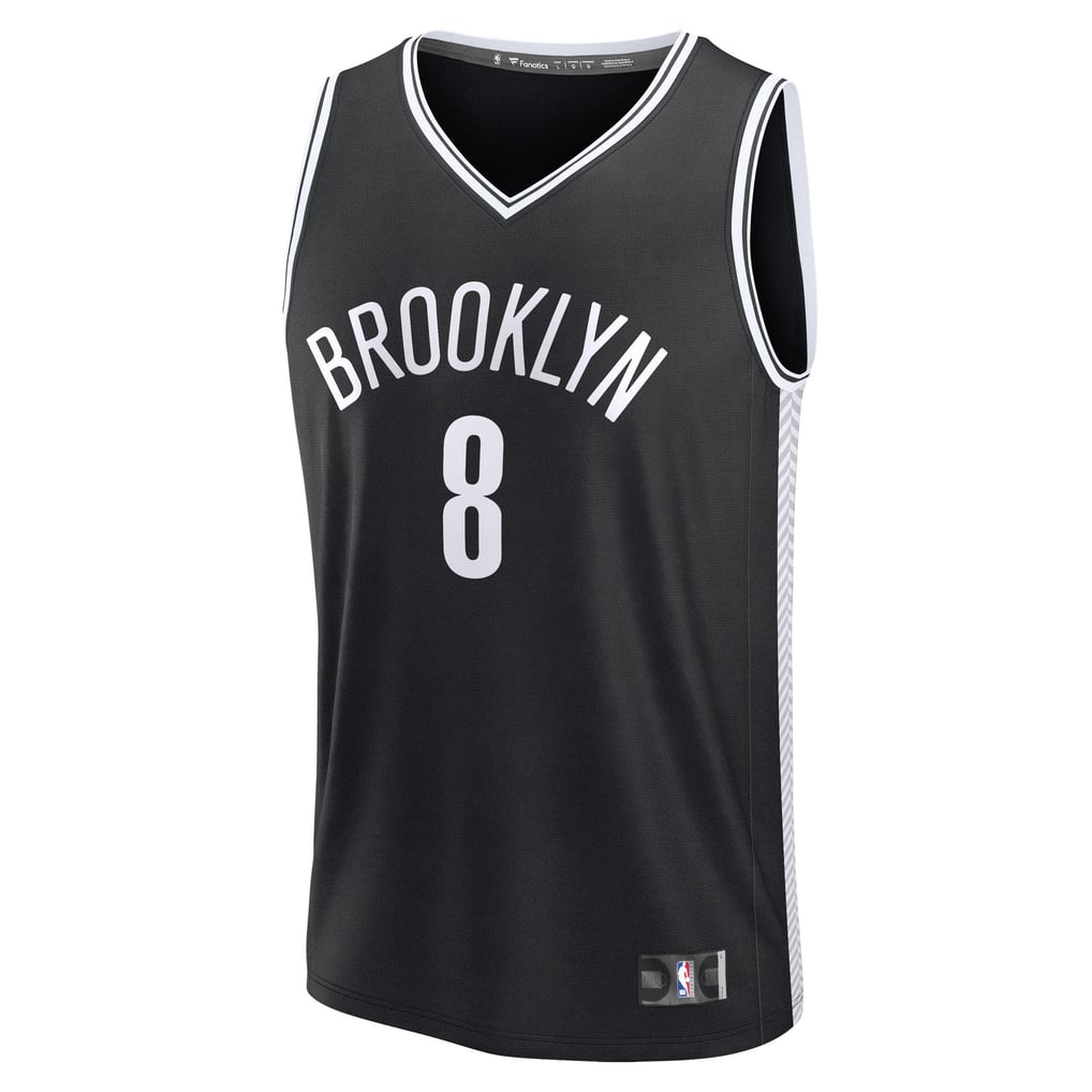 Egor Dëmin Brooklyn Nets Fanatics Youth Fast Break Replica Jersey - Black - Icon Edition