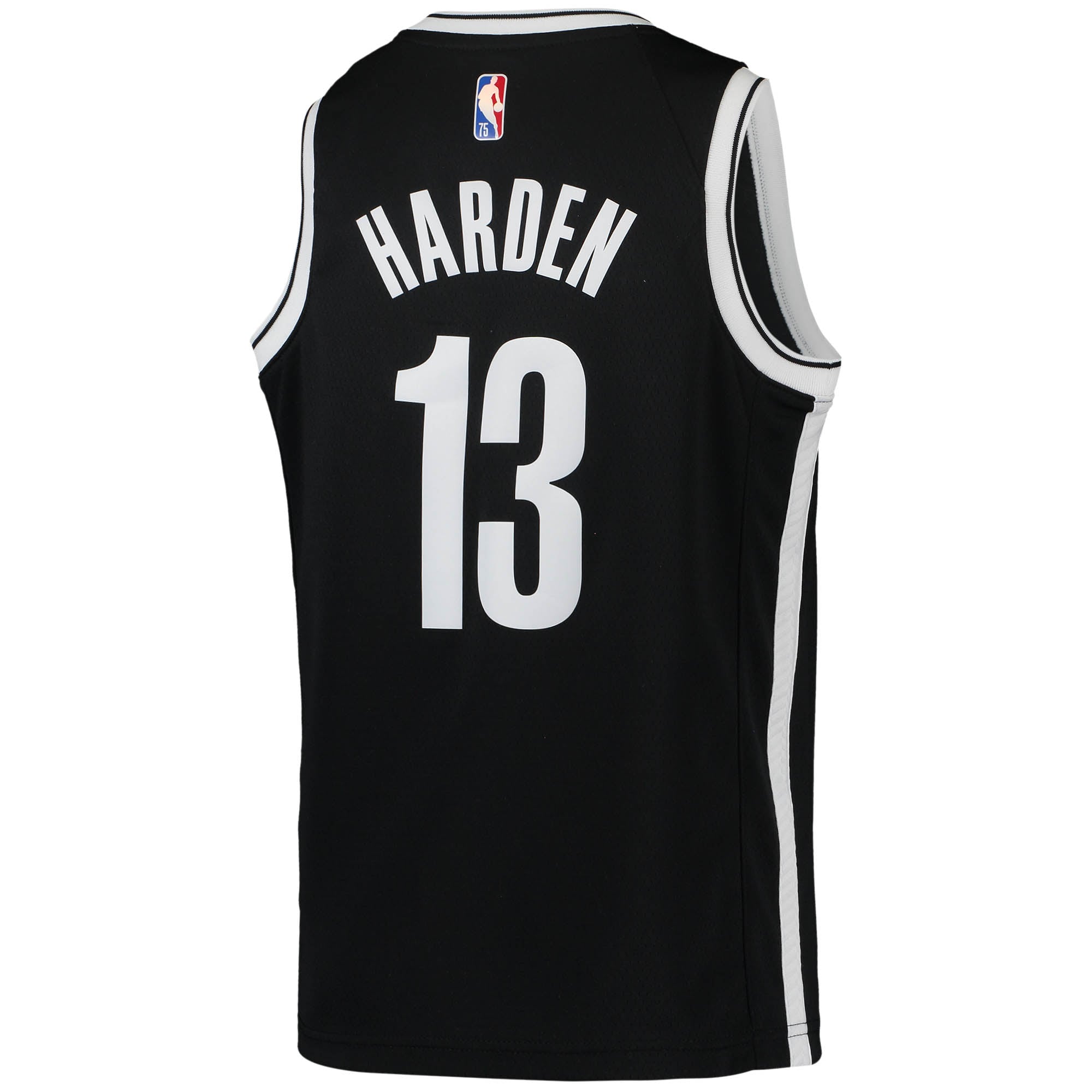 Youth Brooklyn Nets James Harden Nike Black 2021/22 Diamond