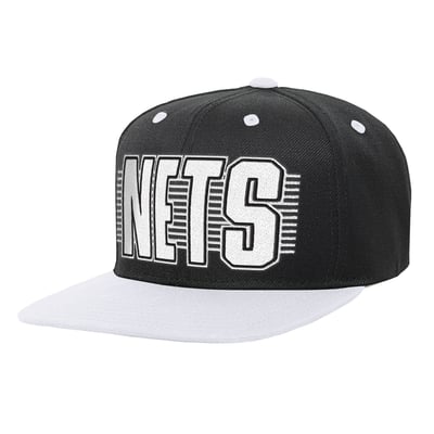 Brooklyn Nets Outerstuff Youth Snapback Hat - Black